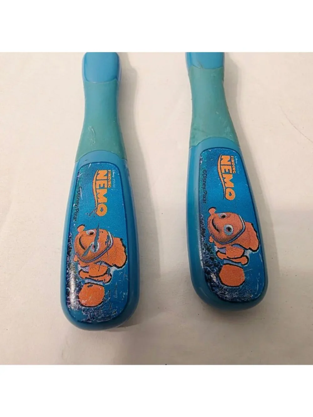 Vtg Stainless Toddler Disney Pixar Finding Nemo Silverware Spoon Fork ZAK